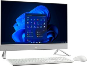 Dell Inspiron 27 7720 All-in-One 27" Touchscreen FHD Business AIO Desktop , 13th Gen Intel 10-Core i7-1355U, 32GB DDR4 RAM, 1TB PCIe SSD, GeForce, WiFi 6E, White, Win 11 Pro (Renewed) - Image 3