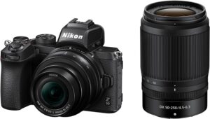 Nikon Z 50 with Two Lenses | Compact mirrorless stills/video camera with wide-angle and telephoto zoom lenses | Nikon USA Model - Image 4